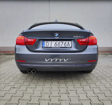 BMW Seria 4 cena 77999 przebieg: 323000, rok produkcji 2015 z Góra małe 92